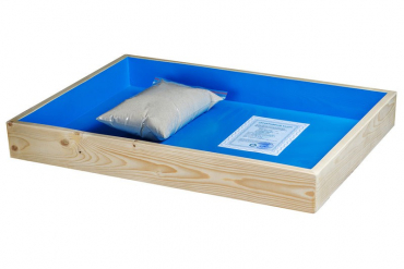 Профессиональная юнгианская песочница 50*70 для песка и воды + 5 кг песка - «globural.ru» - Междуреченск