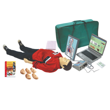 "Максим В/Р" Тренажёр сердечно-лёгочной и мозговой реанимации взрослого и ребёнка с обучающей компьютерной анимационной программой - «globural.ru» - Междуреченск