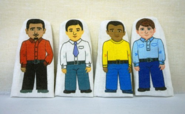 Набор пальчиковых кукол "Расы" - «globural.ru» - Междуреченск