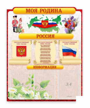 Стенд "Наша родина Россия" - «globural.ru» - Междуреченск