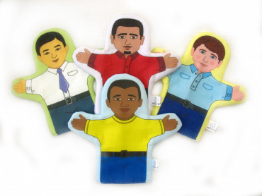 Набор кукол - рукавичек "Расы" - «globural.ru» - Междуреченск