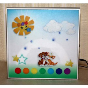 Свето-звуковая панель "Аудиорадуга" - «globural.ru» - Междуреченск