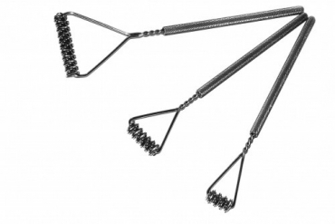 Комплект массажных логопедических зондов "Ежиная семья" на толстых ручках с накаткой - «globural.ru» - Междуреченск