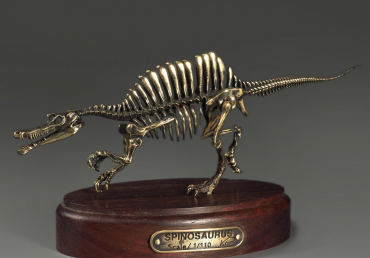 Модель скелета динозавра Spinosaurus - «globural.ru» - Междуреченск