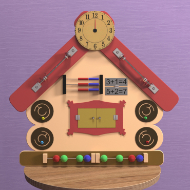 Бизиборд "Теремок" - «globural.ru» - Междуреченск