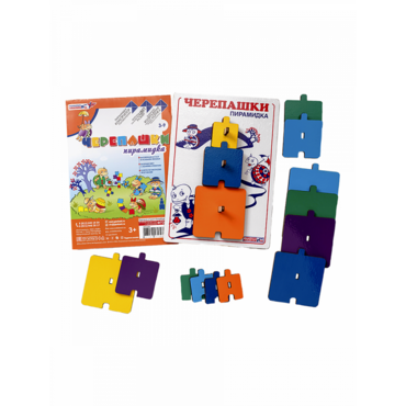 Головоломка-конструктор "Черепашки Пирамидка" - «globural.ru» - Междуреченск