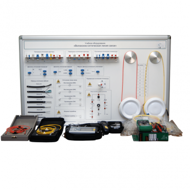 Набор для изучения связи по оптическим каналам «Волоконно-оптическая линия связи» - «globural.ru» - Междуреченск