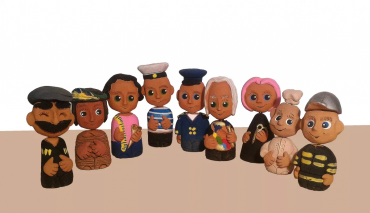 Дополнительный набор глиняных человечков для сказкотерапии и песочной терапии - «globural.ru» - Междуреченск