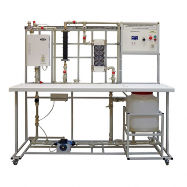 Комплект учебного оборудования "Исследование теплопередачи при вынужденном течении жидкости в трубе при ее охлаждении в условиях естественной конвекции" - «globural.ru» - Междуреченск