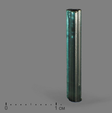 Турмалин (индиголит), кристалл - «globural.ru» - Междуреченск