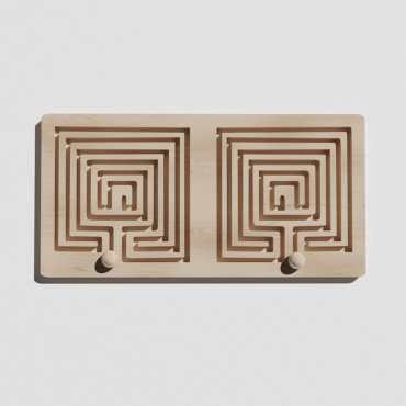 Такт-панель "Деревянный лабиринт №10" - «globural.ru» - Междуреченск