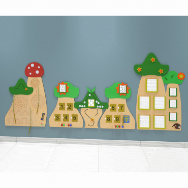 Комплект бизибордов "Подготовка к школе 3 в 1" - «globural.ru» - Междуреченск