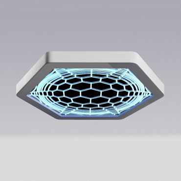 Потолочная светодиодная панель с витражом - «globural.ru» - Междуреченск