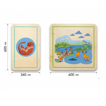 Набор стеновых панелей «Северные мотивы - Природные богатства» - «globural.ru» - Междуреченск